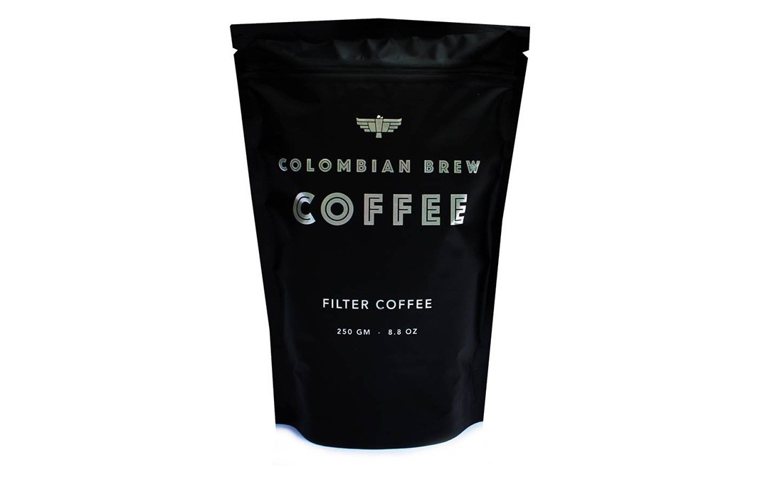 Colombian Brew Arabica & Ground Filter Coffee    Pack  250 grams